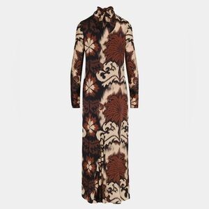 Johanna Ortiz Imperio Persa Silk Tunic Dress